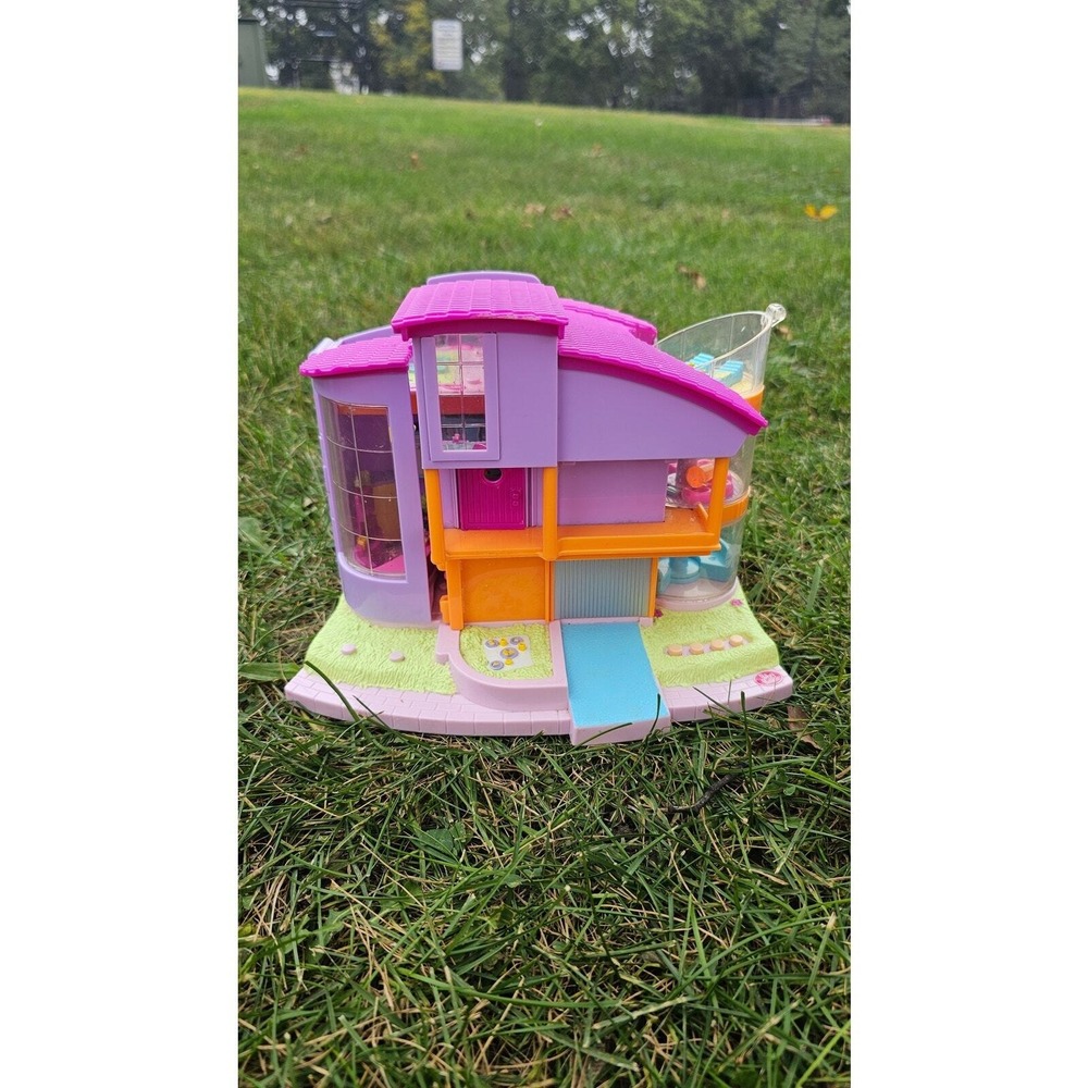 2000 Polly Pocket Playset Magic Movin' Club House W/ Lights And Sounds as is